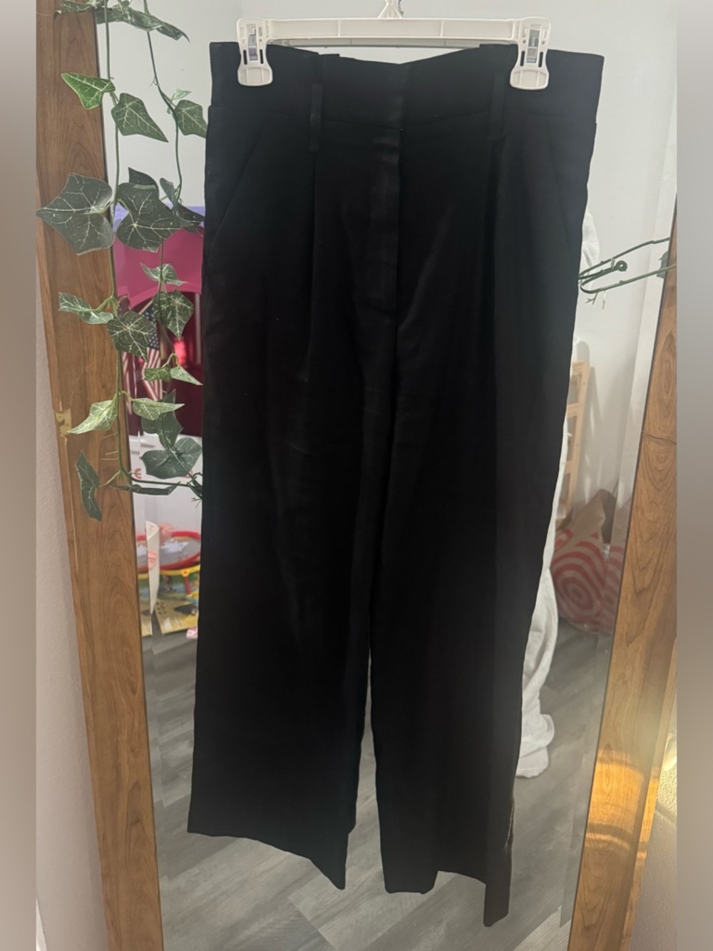 Veronica Beard Linen Blend Elice Pants - Picture 2 of 4
